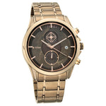 Titan Grandmaster Brown Mens Watch 1847KM01