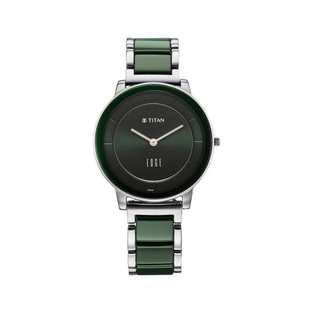 Titan Edge Melange Green Women's Watch 2777KD06