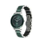 Titan Edge Melange Green Women's Watch 2777KD06