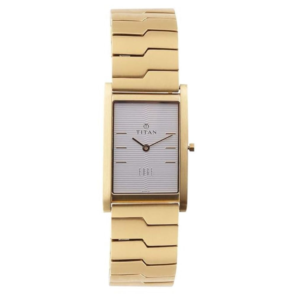 Titan Edge Champagne Mens Watch 1043YM01