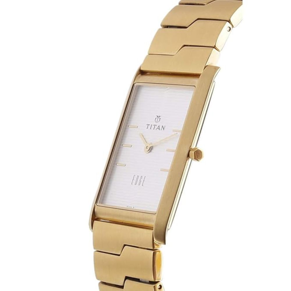 Titan Edge Champagne Mens Watch 1043YM01