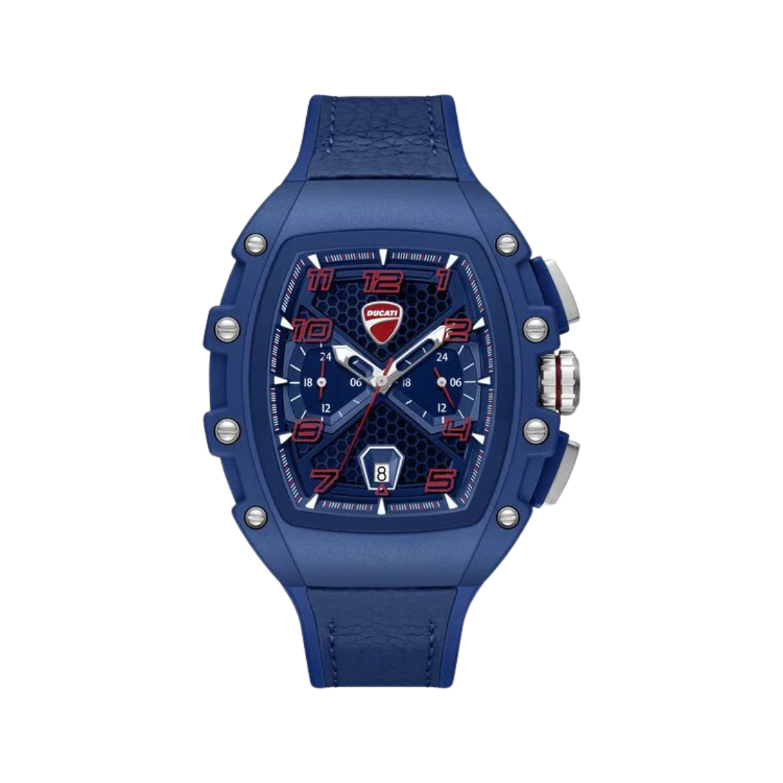 Ducati Extreme Sports Multifunction Mens Quartz Analog Blue Dial Watch DTWGC0002802W