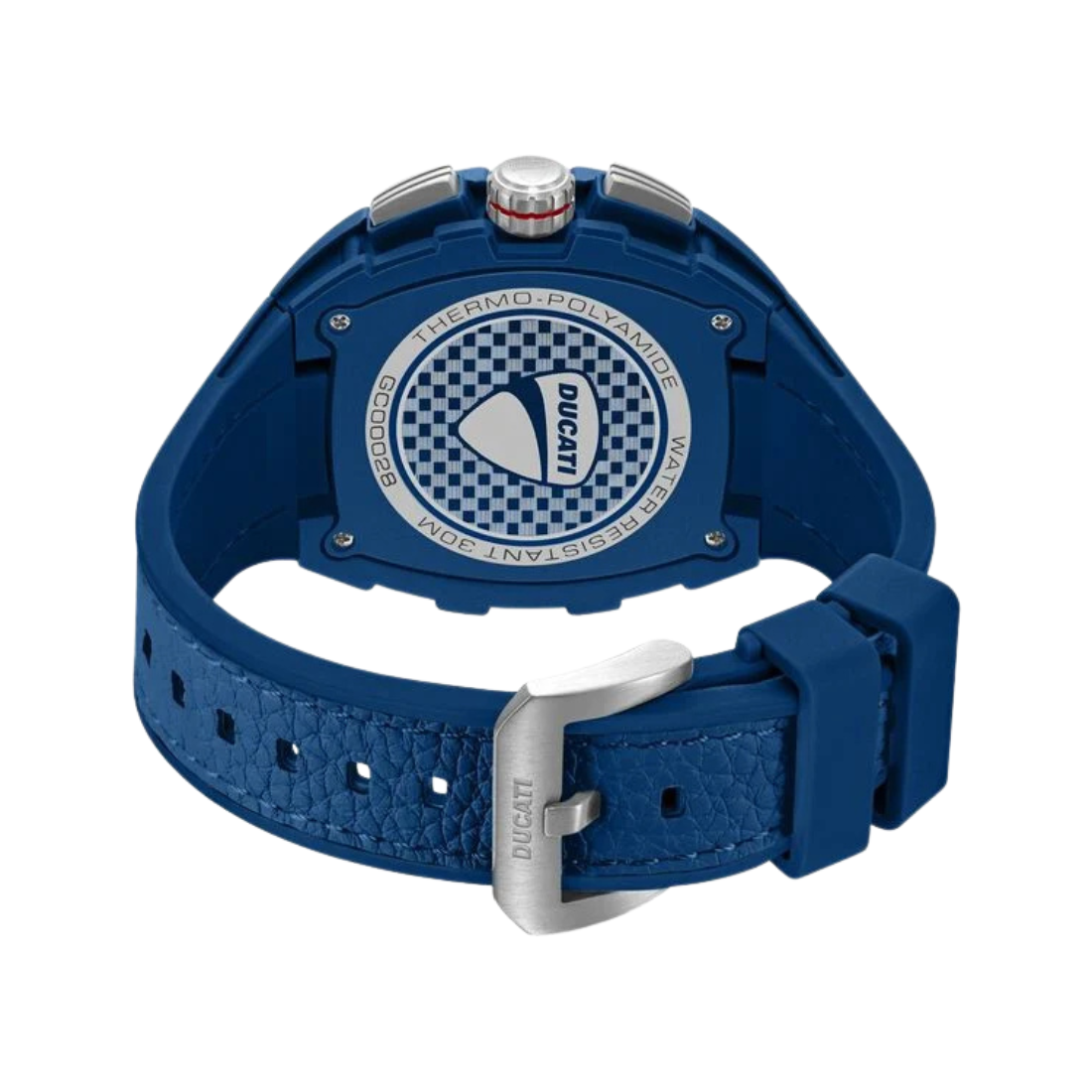 Ducati Extreme Sports Multifunction Mens Quartz Analog Blue Dial Watch DTWGC0002802W
