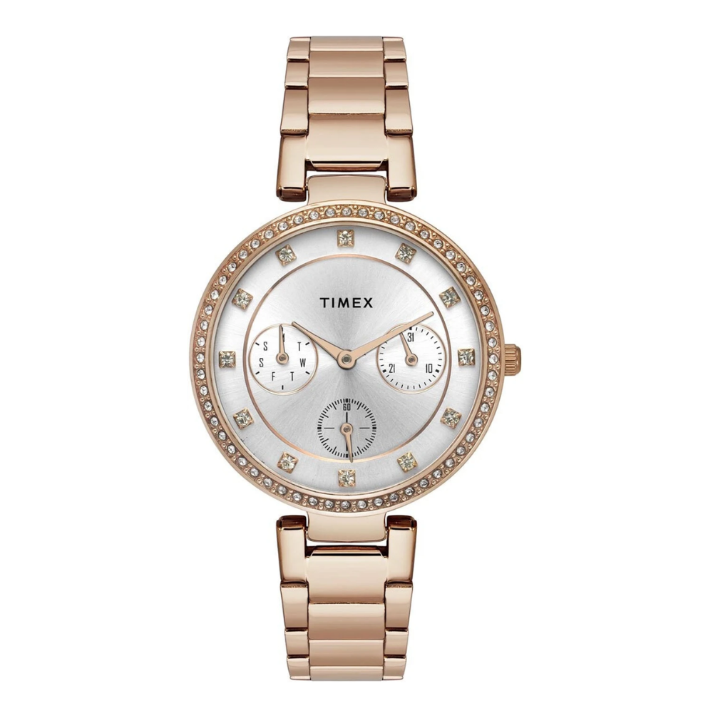 Timex Trendline Rose Gold Women Watch TWEL18702