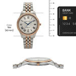 Romanson Saphire Glass White Dial Men's Watch TM3BS190MMJWH