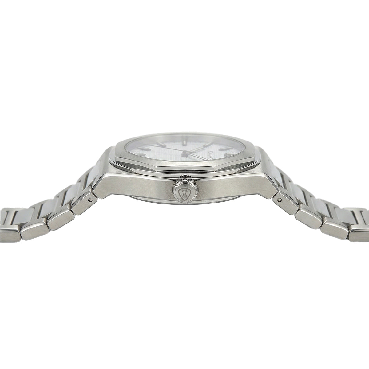 Romanson Silver Men Watch RM4BS004MWLBU