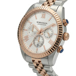 Romanson Silver Gold Men Watch TM6A28HMJWH