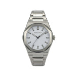 Romanson Silver Men Watch RM4BS004MWLBU