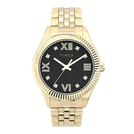 TIMEX Legacy Black DIal Gold Women Watch Analog Watch TW2V45700UJ
