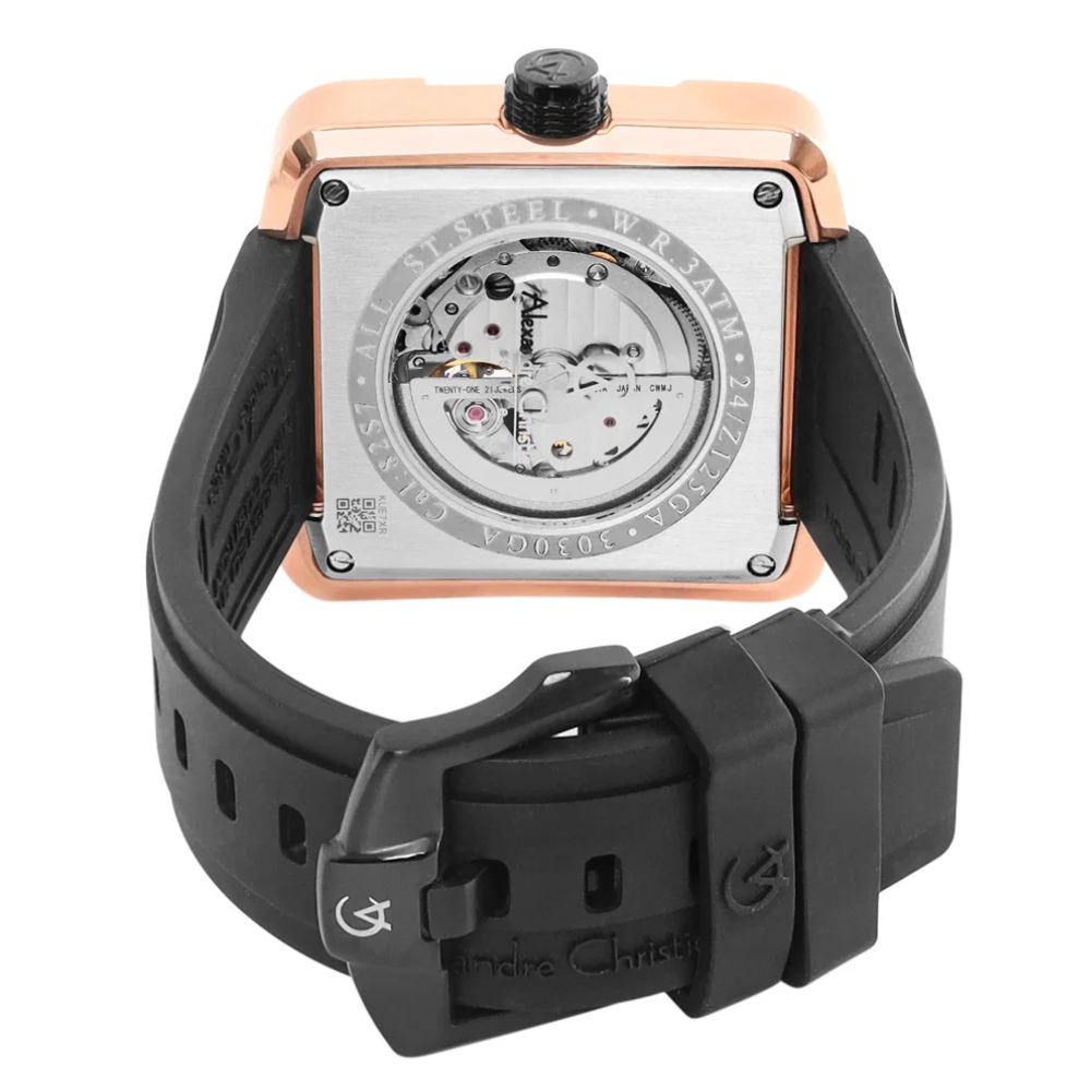 ALEXANDRE CHRISTIE Classic Black Men's Watch 3030GARBRBA