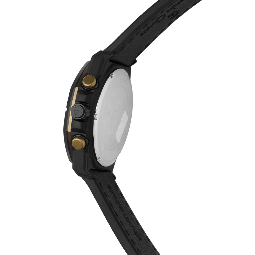 Alexandre Christie Chronograph Black Men's Watch 6597MCLIPBAGN