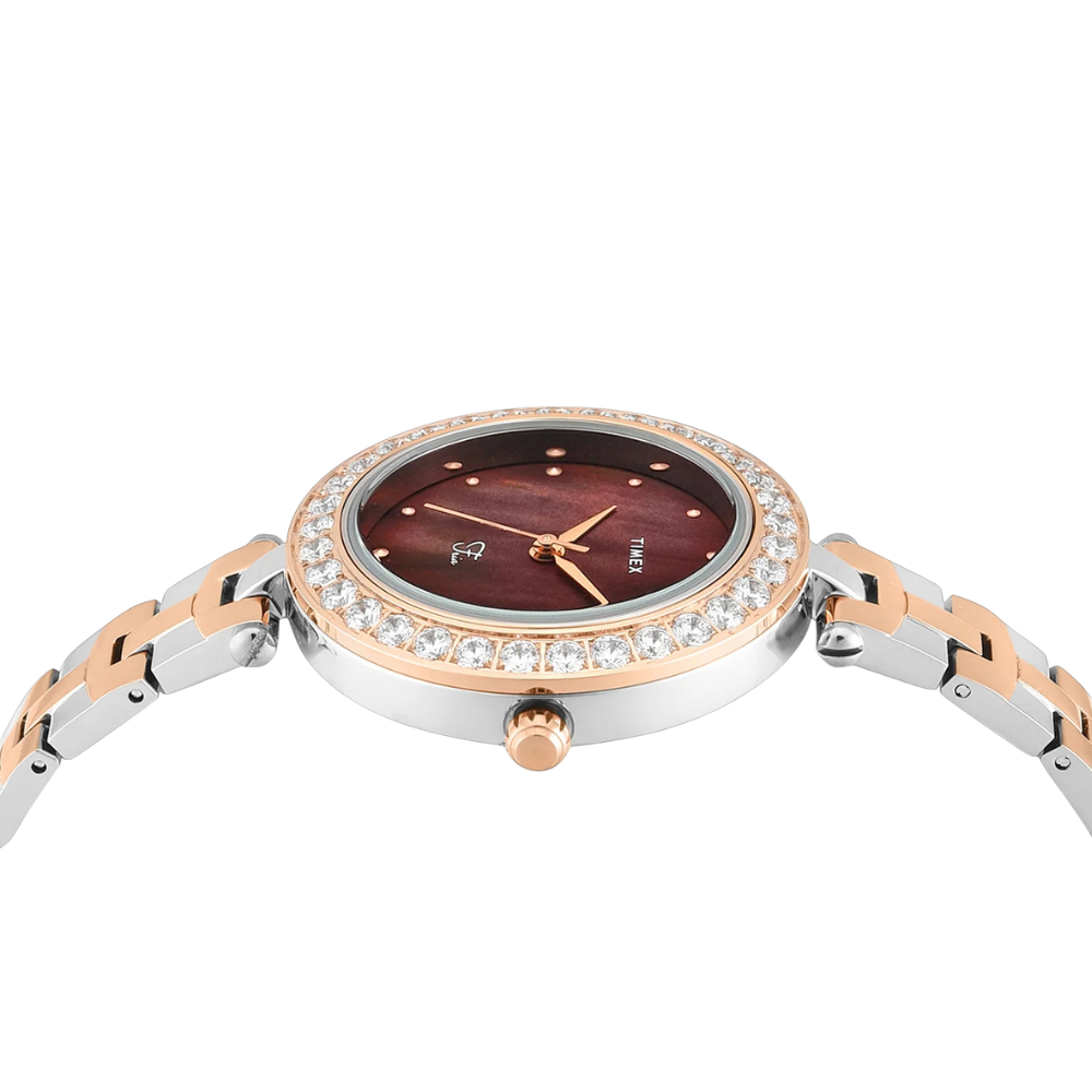 Timex Fria Mother Of Pearl Women's Watch TWEL29201