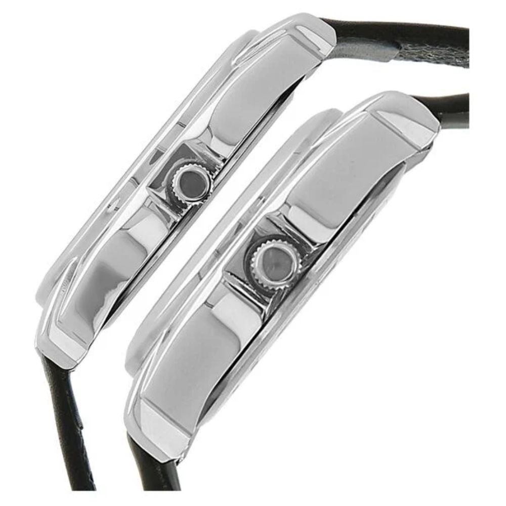 Titan Silver Couple Watch 15782489SL03