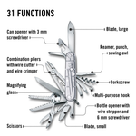 Victorinox Swiss Champ Grey Unisex Multi Utility Tool 1.6794.T7