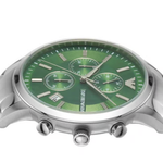 Emporio Armani Renato Green Dial Men's Chronograph Watch AR11507
