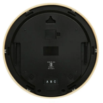 Titan Wood-Grain Brown Dial Digital Clock NTW0082WD01
