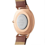 Daniel Wellington Classic Analog Blue & Brown Men Watch DW00100626K