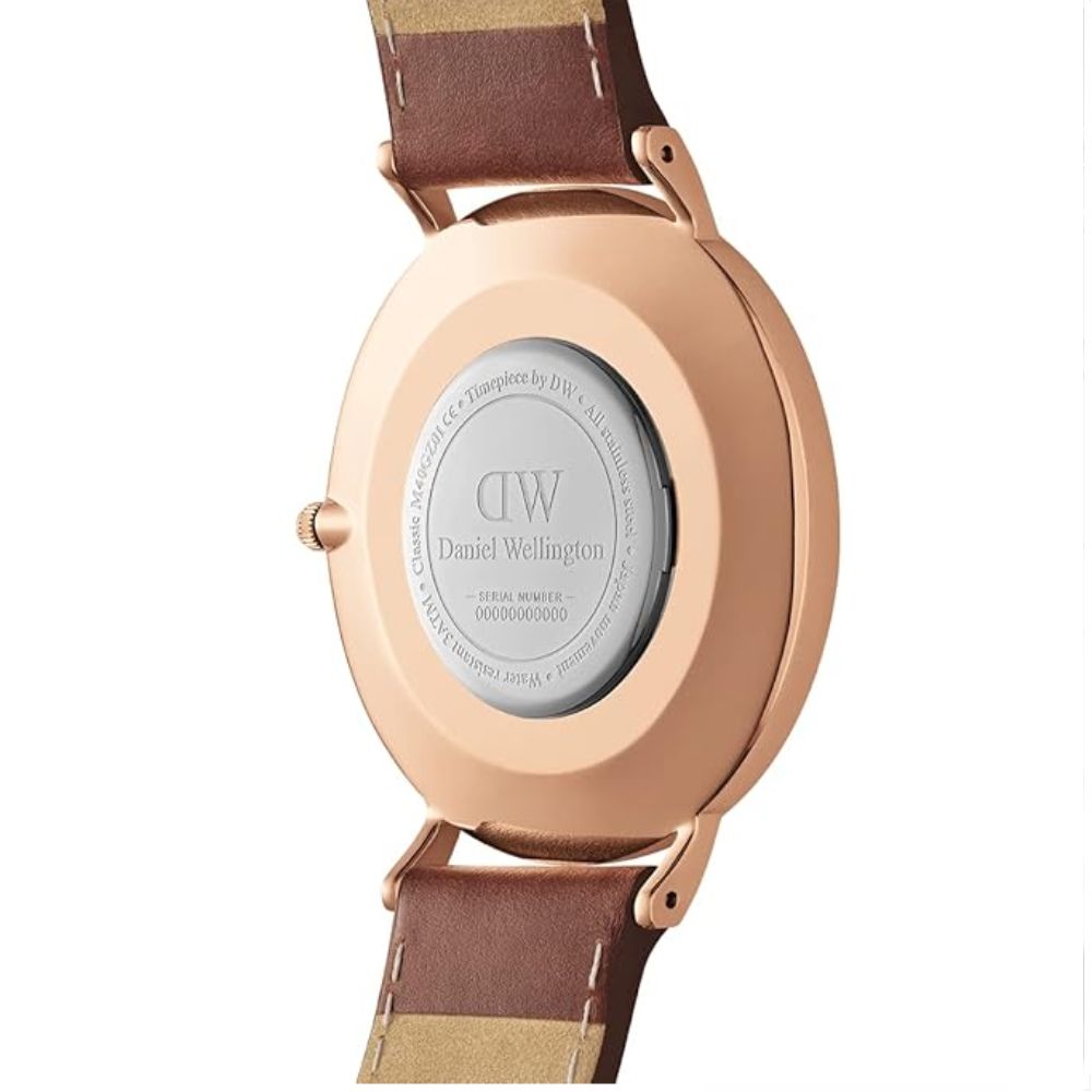 Daniel Wellington Classic Analog Blue & Brown Men Watch DW00100626K