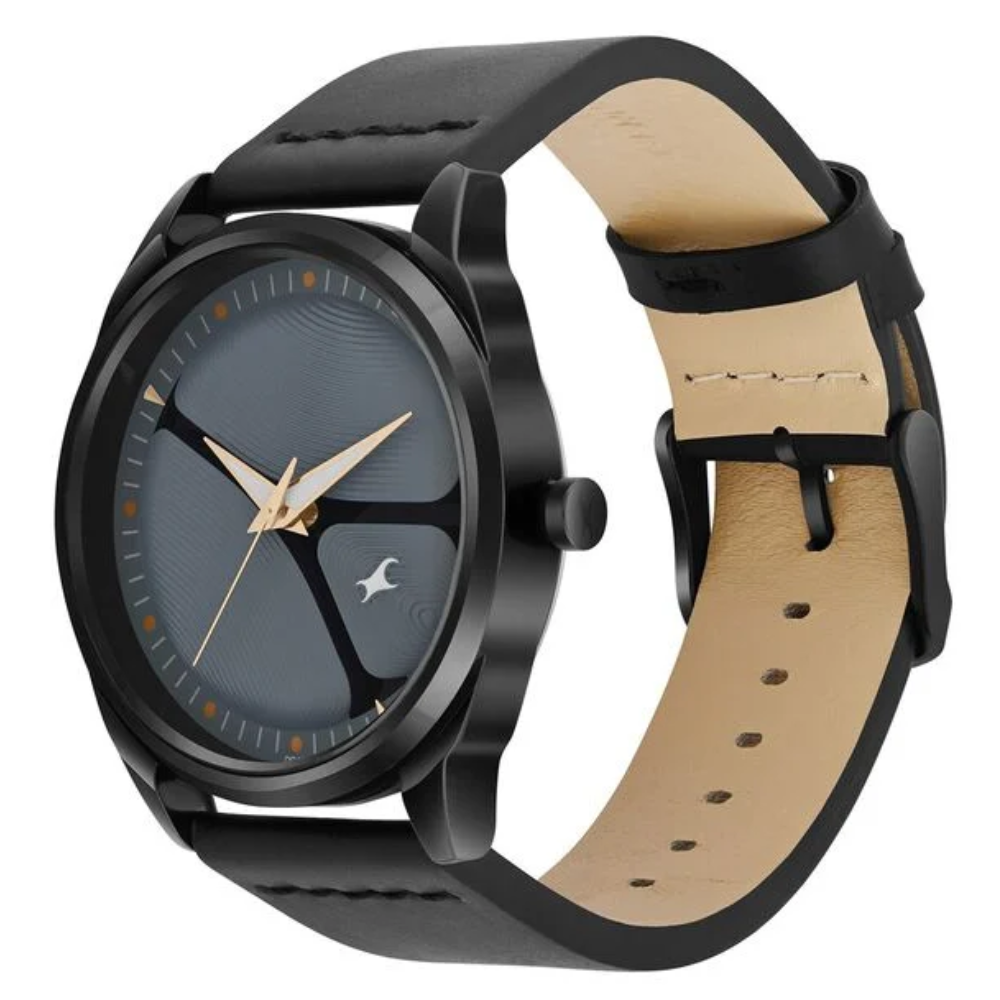 Fastrack MetaWe Grey Analogue Dial Men's Watch 3273NL04