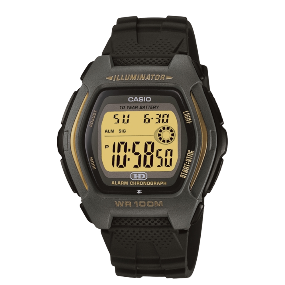 Casio Black Resin Strap Men's Watch HDD-600-1AV, HDD-600G-9AV | 10162532
