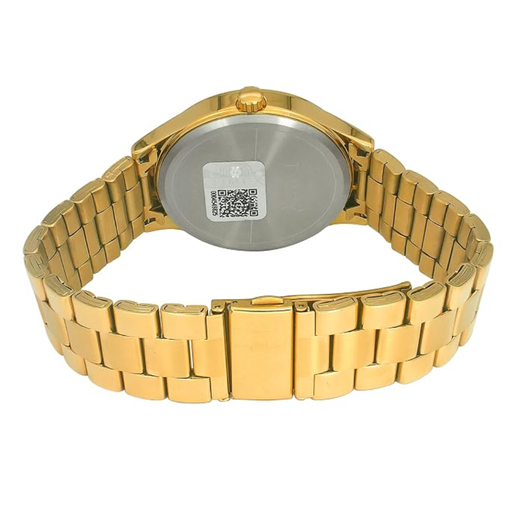 Timex Analog Silver Round Brass Dial Men's Watch TWEG18421