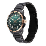 Titan Zero Hour Diver's Blue Men's Watch 10067KM02