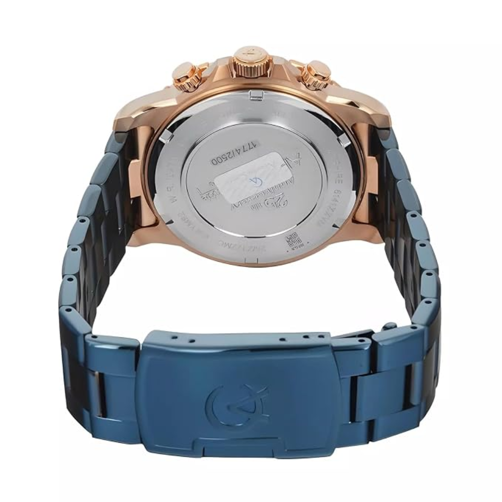 Alexandre Christie 25th Anniversary Blue Men's Watch 6141XXVMURBU