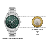 Santa Barbara Polo & Racquet Club Quartz Green Dial Men's Watch SB.1.10526-6