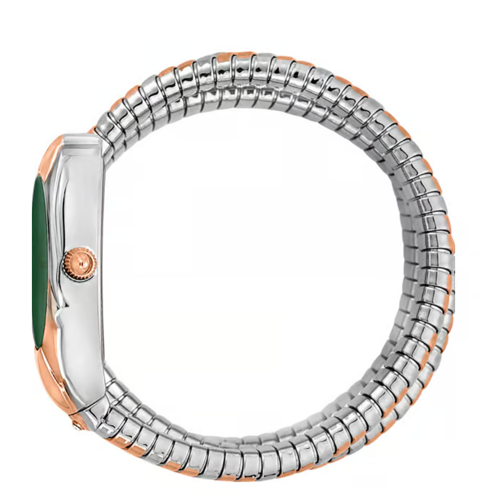 Just Cavalli Serpente Nobile Green Dial Women's Watch JC1L185M0085