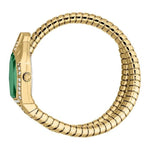 Just Cavalli Ornato Snake Green Gold Women's Watch JC1L303M0035