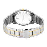 Titan Regalia Allure Classic Day-Date Quartz Analog Stainless Steel Strap Men's Watch 10047BM02