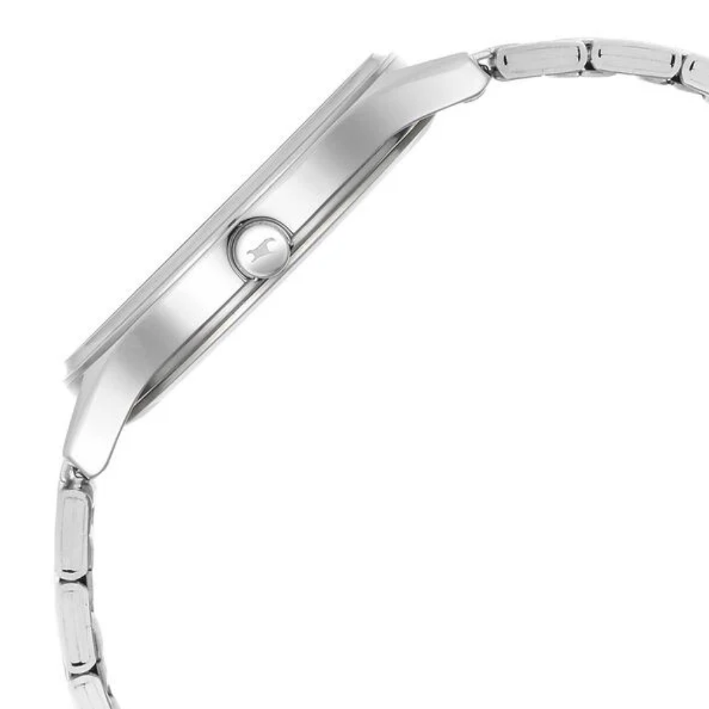Fastrack Stunners Silver Dial Quartz Analog Watch for Guys 3290SM01