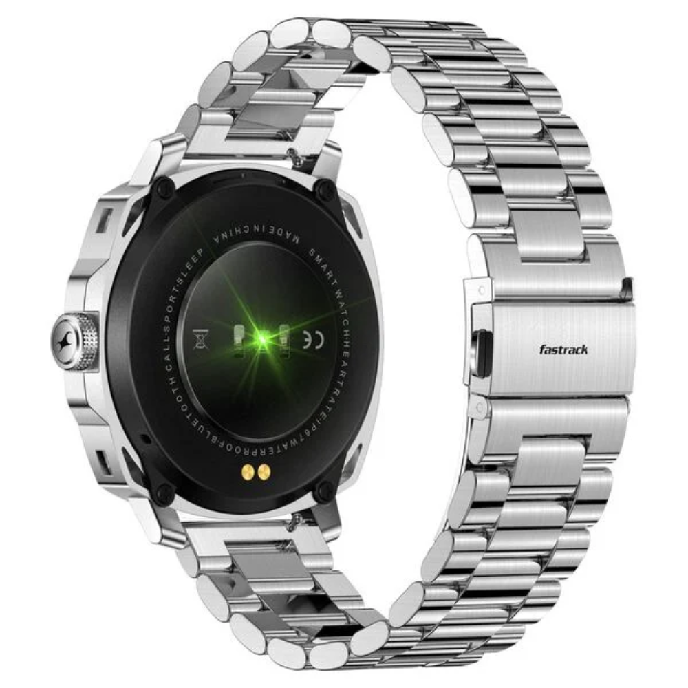 Fastrack Radiant FX3 Silver Men's Round Watch 38124SM01