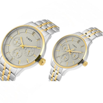 Timex Trendline Round Grey Dial Analogue Pair Watch - TW00PR317