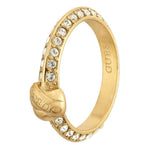 Guess Knot You Gold-Plated Women's Ring UBR04057YG58