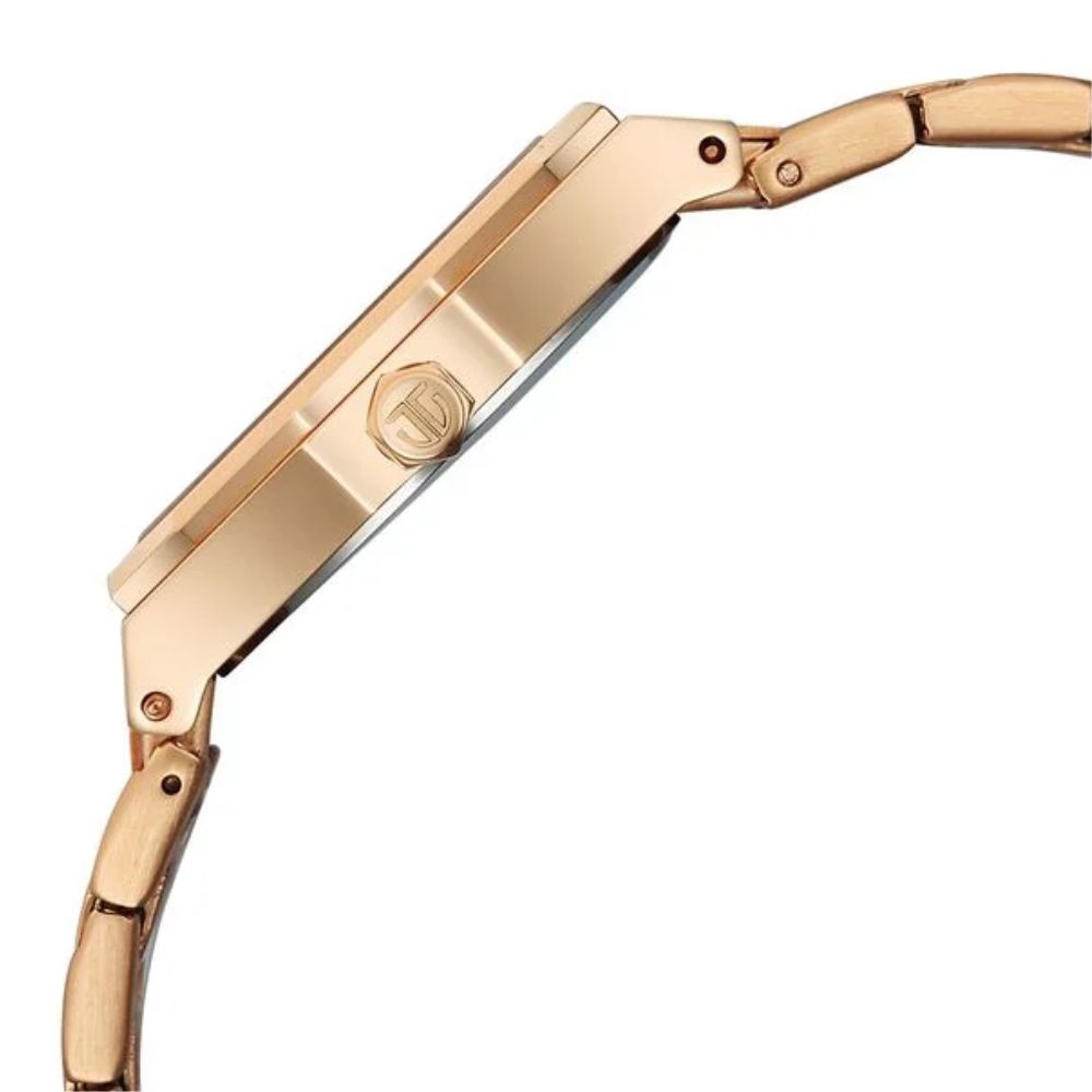 Titan Time Deluxe Brown Women's Watch 95376WM01