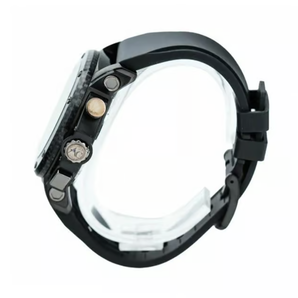 Alexandre Christie Carbon Black Men's Watch 9205MCREPBAGL