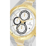 Titan Regalia White Men's Watch 9308BM01
