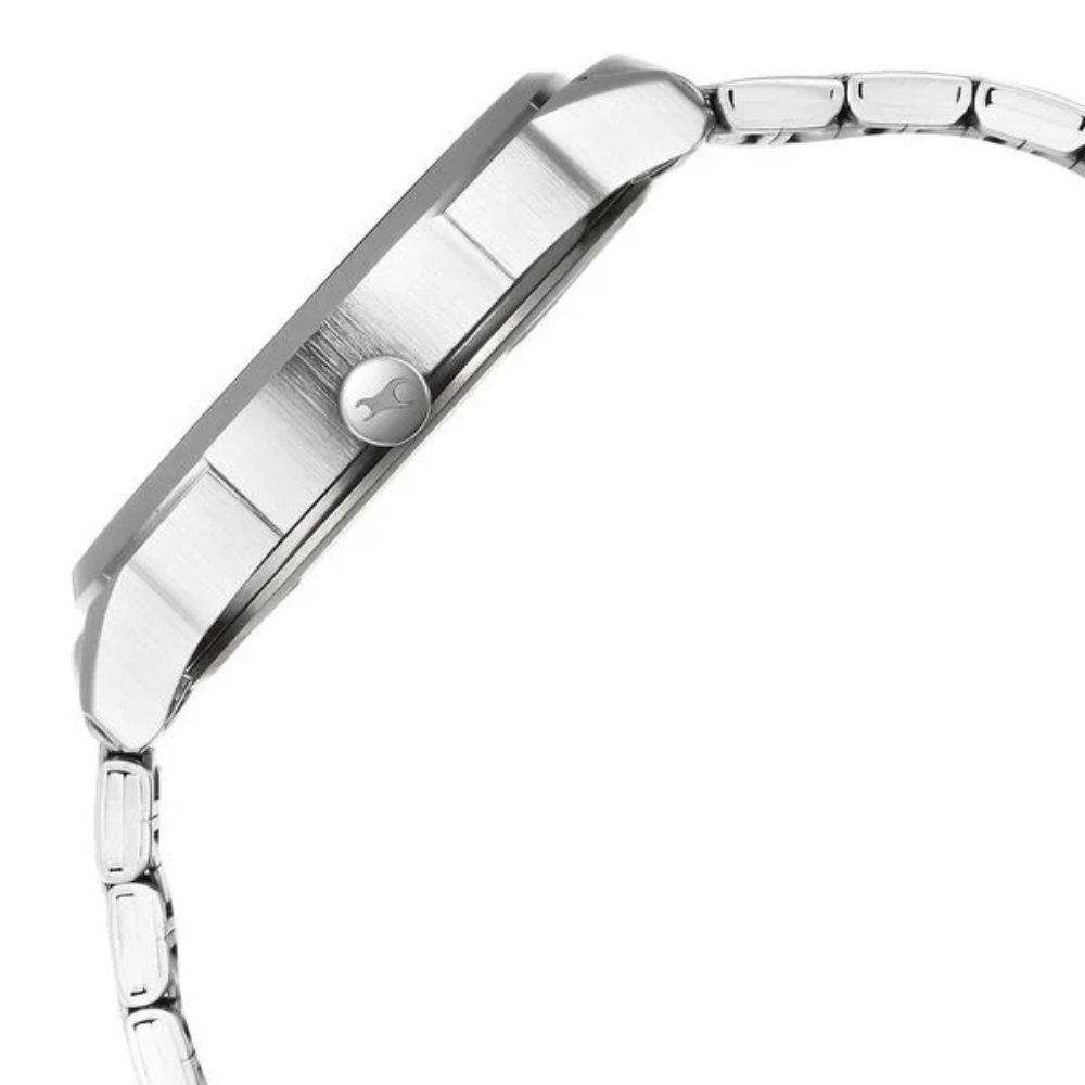 Fastrack Quartz Analog White Dial Watch for Guys - 3273SM01