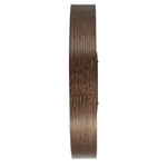 Titan Glass-Wood Fusion Brown Dial Wall Clock W0089WA01