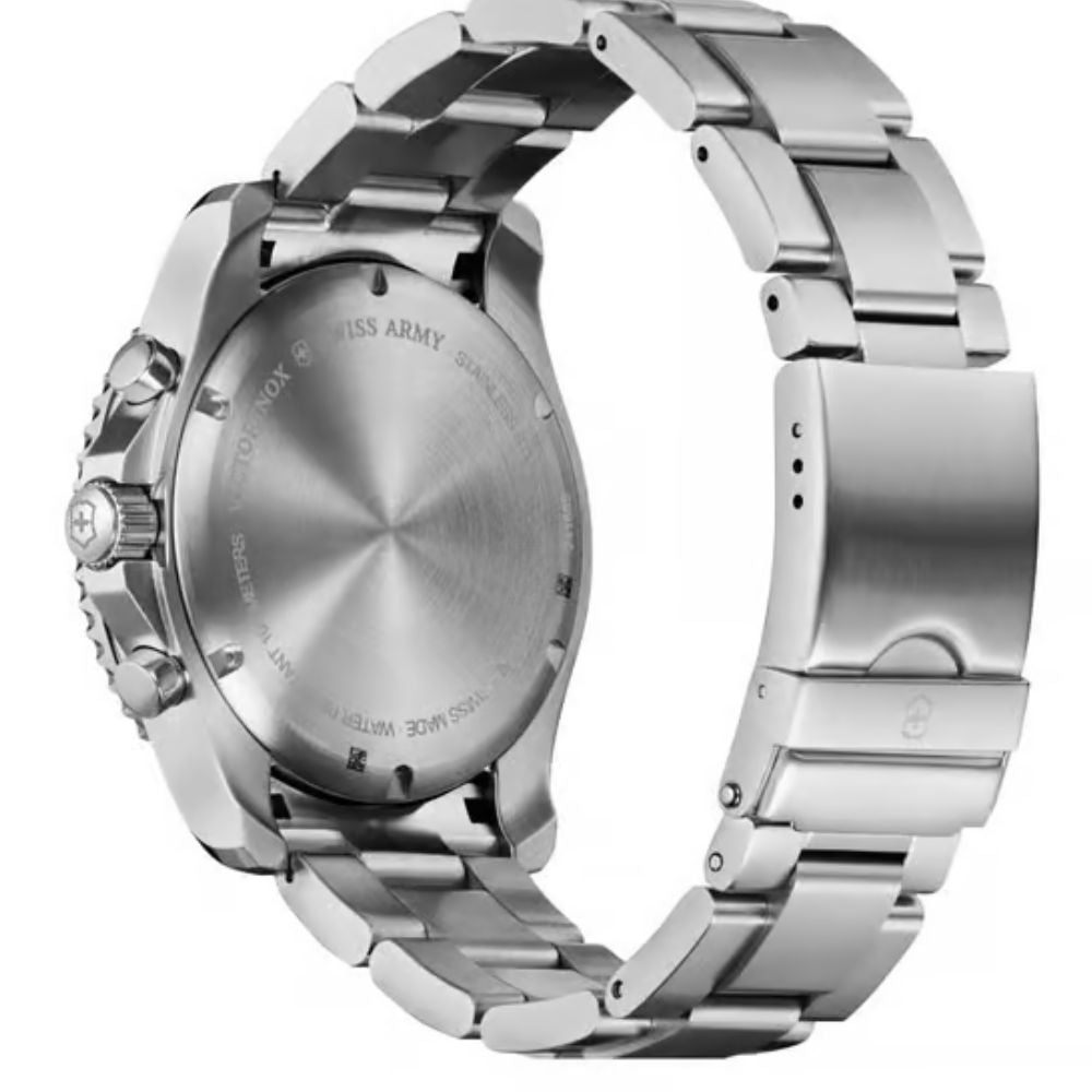 Victorinox Maverick Blue Dial Silver Band Men's Watch 241689