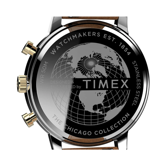 Timex Chicago Men's Blue Dial Chronograph Watch TW2U39000UJ