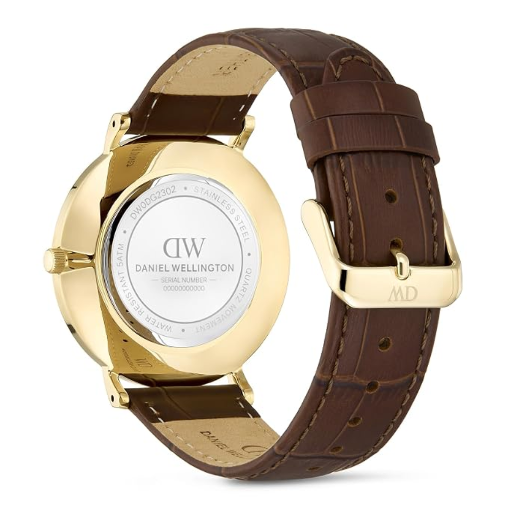 Daniel Wellington Round White Dial Men's Watch DW0DG2302