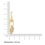 Guess In My Heart Gold-Plated Women's Earrings UBE04498YG