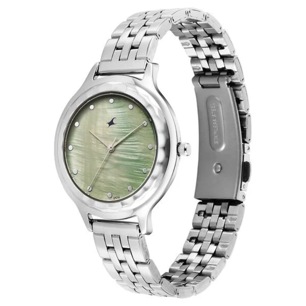 Fastrack Stunners X Green Women's Watch 68046SM04