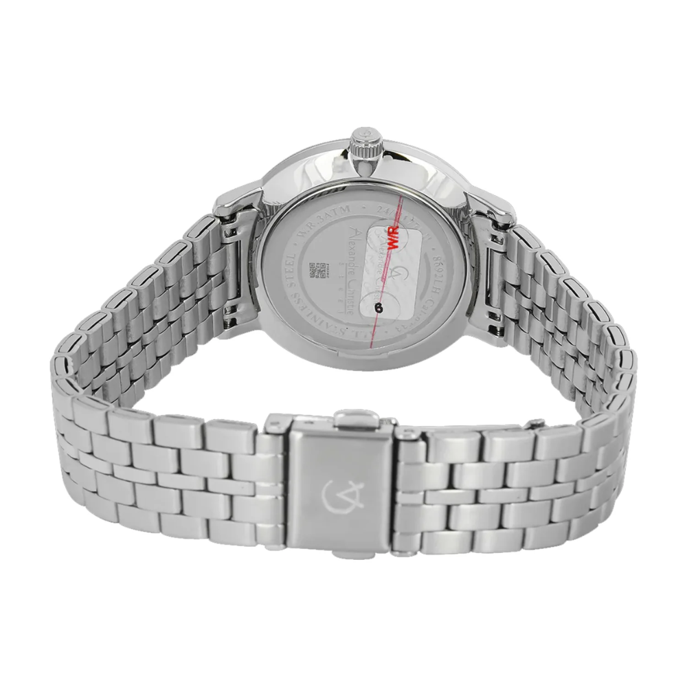 Alexandre Christie Classic Silver Women's Watch 8692LHBSSSL