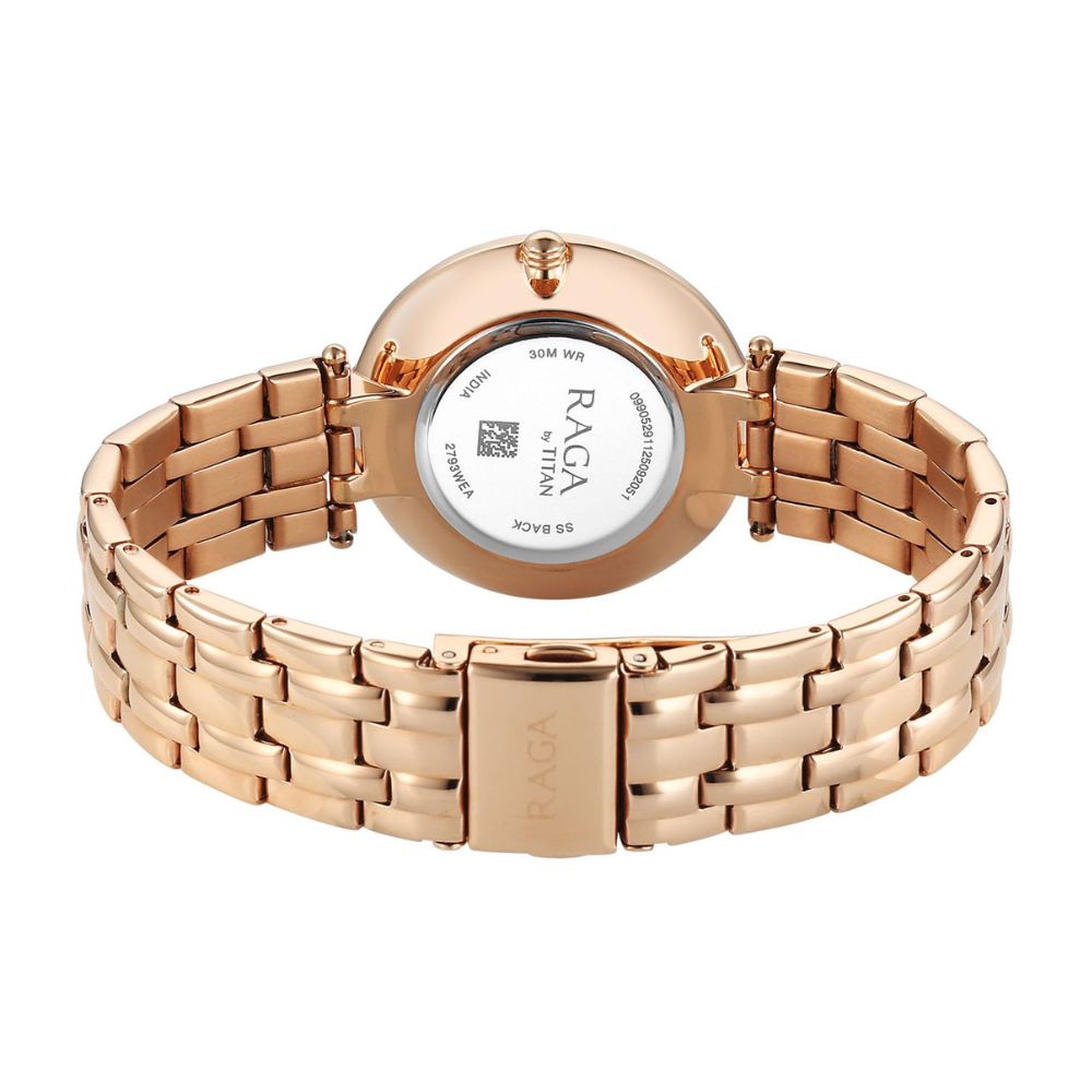 Titan Raga Allure Rose Gold Women's Watch 2793WM01
