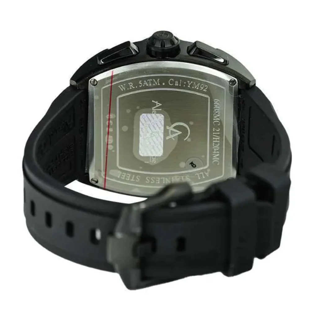 Alexandre Christie Noir X Black Men's Watch 6608MCRIPBA