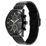 Sonata Magna Black Dial Men's Multifunction Watch 7155NM01