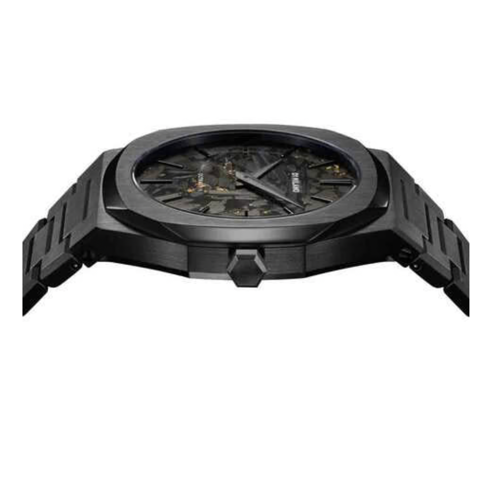 D1 Milano Black Dial Men's Bracelet Style Watch UTBJ31